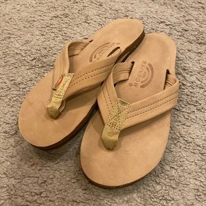 Womens like new rainbow sandals. Listed as size 6.5-7.5